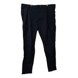 Pantalón De Hombre Negro, Wrangler, Tipo Cargo, Detalle