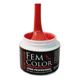 Gel Uv Led Fem Color Rubi Shine 30g Construccion Uñas Lfm