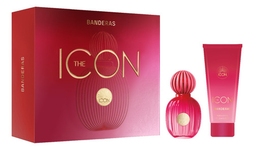 Set Banderas The Icon Femenino Edp 50ml + Body Lotion 75ml