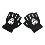 Guantes De Medio Dedo Para Cosplay De Halloween Para Niños,