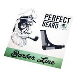 Eurostil Barber Line Perfect Beard Peine Corte Barbero Guia 