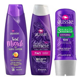 Aussie Kit 7n1 Shampoo + Condicionador 360ml /máscara 