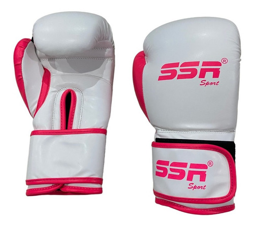 Guantes De Box Mujer Profesionales Rosa Boxeo Ssr Sport