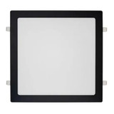 Painel Plafon Embutir Quadrado Led 40x40 32w Preto