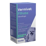 Vermífugo Biovet Vermivet Filhotes Para Cães E Gatos 20ml