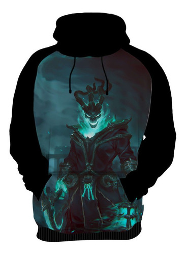 Blusa Moletom Personalizado Jogo League Of Legends Thresh 2