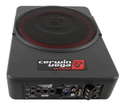 Subwoofer Amplificado Cerwing Vega Vpas10 550w Máximo Plano 