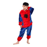 Pijama Kigurumi Cosplay Spiderman Niño 