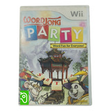 Word Jong Party Juego Original Nintendo Wii