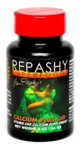 Repashy Calcium Plus Lod 3oz - Para Reptiles Tropicales