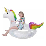 Flotador De Unicornio Flotador Inflable  De Piscina 120 Cm