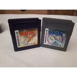 Pokemon Gold Y Silver De Gbc Japones,funcionando,lea Por Fa