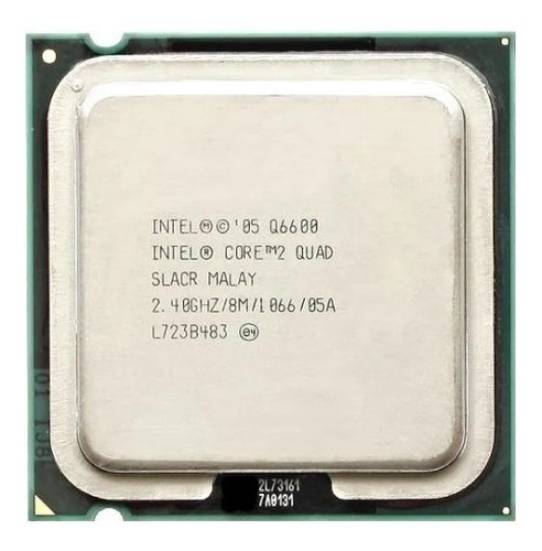 Intel Core 2 Quad Q6600 De 4 Núcleos E 2.4ghz