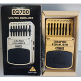 Pedal Behringer Eq700 Graphic Equalizer / Booster Com Caixa!