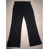 Pantalón Negro De Vestir De Mujer De Tela Buena Calidad T M