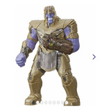 Boneco Thanos Marvel Com Manopla Eletrônica Hasbro -  E7406