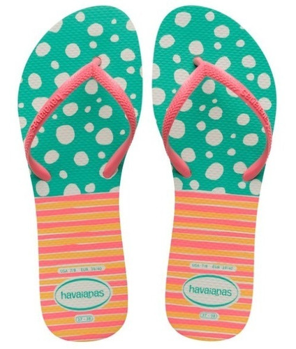 Chinelo Havaianas Flat Mix - Verde