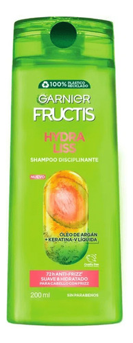 Shampoo Fructis Hydra Liss Oleo Argan 200 Ml