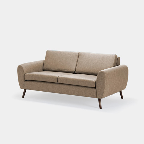 Sofa Anderson M&a 2 Puestos En Tela Color Beige