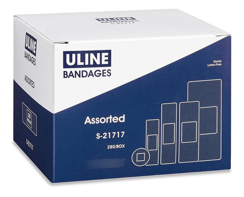 Uline Curitas - Paquete Surtido - 2 Cajas De 280