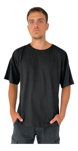 Remera Remeron Oversize Liso  Hombre 100% Algodon Premium