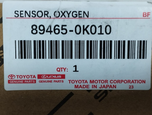 Sensor De Oxigeno Toyota Hilix/kavak/4runner/fortuner/tacoma Foto 4