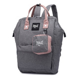 Mochila Cartera Everlast Boca De Pez Laptop + Monedero!