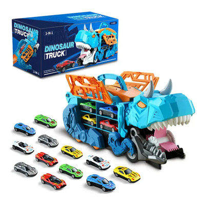 El Coche De Dinosaurio Transformador De Juguete Para Niños V