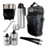 Equipo Mate Imperial Bolso Impermeable Termo Manija Latas