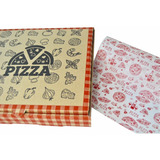 100 Cajas Pizza 40x40 ($2.210 C/u) +gratis Papel Parafinado