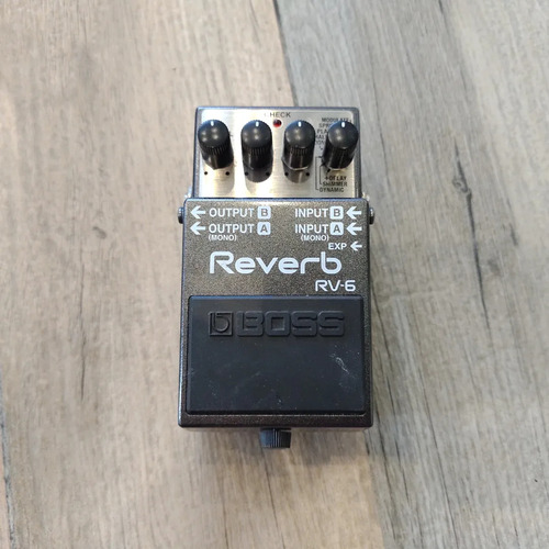 Boss Rv-6 Reverb Shimmer Hall Room Spring Modulate +delay