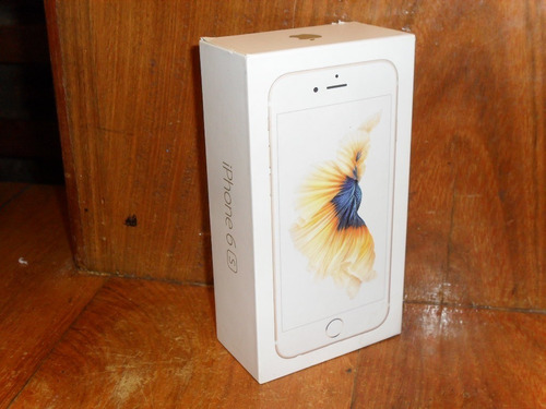 Caja iPhone 6s Gold 32gb Vacía -  Solo La Caja 