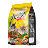 Alimento Balanceado Kiki Max Menu Chinchillas 800 Gr 