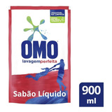 Sabão Líquido Omo Lavagem Perfeita Refil 900 Ml