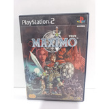 Maximo Ghost To Glory Playstation 2 Jogo Japonês 