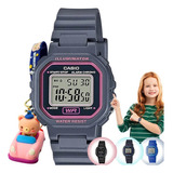 Kit Relógio Pulso Casio Infantil Digital La-20wh + Chaveiro