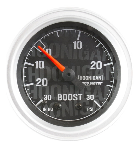 Autometer Hoonigan 2.047pulgada30 Psi - Medidor Mecánico Par