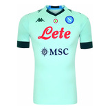 Jersey Napoli 2020 2021 Kappa Versión Jugador Ultra Slim Fit