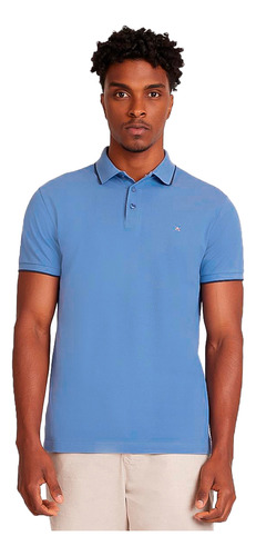Camisa Polo Aramis Classic Ve24 Azul Masculino