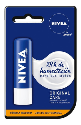 Nivea Protector Labial Original Care Manteca De Karité