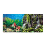 Respaldo Doble Vista Acuario Jardín Cascada 60cm Lomas