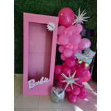 Caja De Barbie Para Fotos- Fiestas Cumpleaños Alquiler