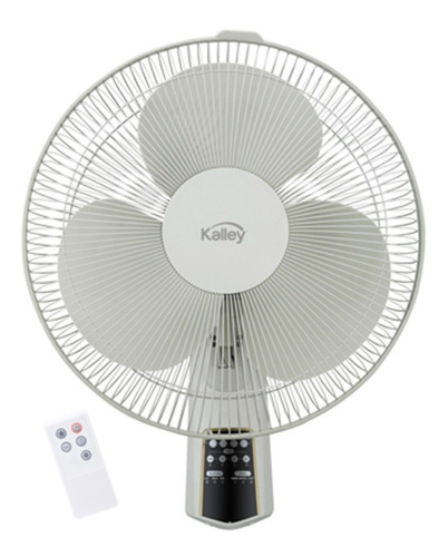 Ventilador De Pared Kalley 16  Control Remoto K-vpar16c 