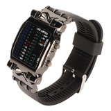 Reloj Binario Con Forma De Cangrejo, Pantalla Digital Led Co