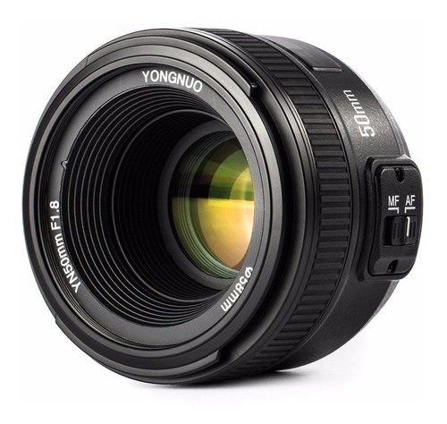 Lente Yongnuo 50mm 1.8 Para Nikon Nueva Version 12msi