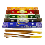 Kit Incenso Darshan Massala Nag Champa 5 Caixas 50 Varetas