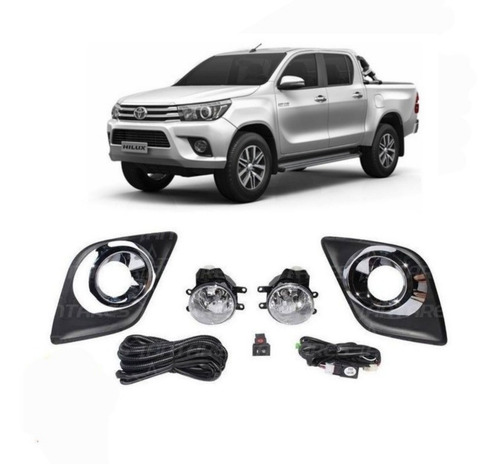 Kit De Neblineros Para Toyota Hilux 2016 - 2021 Garantizados