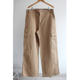 Pantalon Cargo Gabardina Elastizada - Talle Grande Especial