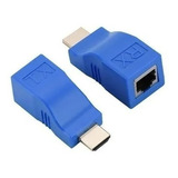 Extensor Hdtv A Ethernet Rj45 Cat5-e/6, 1080p, Hasta 30 Mts