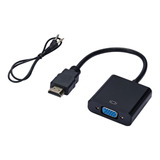 Adaptador  Hdmi  Vga Para Tv Ps3 Pc Xbox360 Notebook